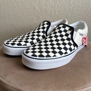 Vans Classic Slip-On Checkerboard Show 9.5